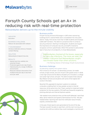 Malwarebytes Case Study with FCS 